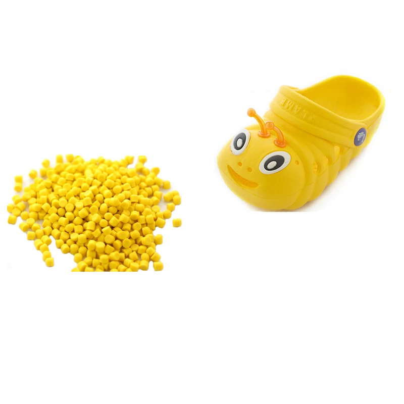 EVA materials(eva pellet/eva compound) for slippers,sandals,midsoles,toys,soles,juvenile tires etc.