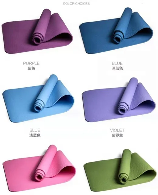 2024 Customize Logo Private Label Fitness Exercise Yoga Mat Eco-Friendly Non Slip Yoga Mats Pilates Mats