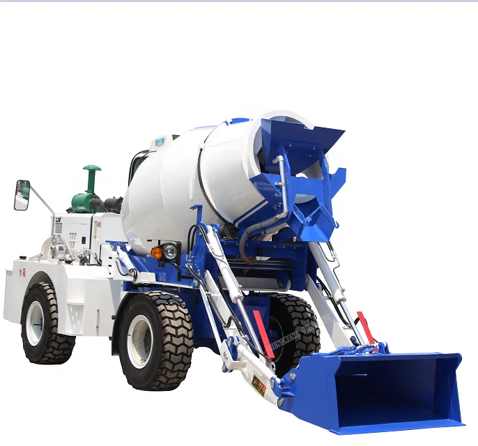 Мобильный бетоном автобетоносмесителя Самостоятельная погрузка Бетономешалка мини-Бетономешалка для продажи