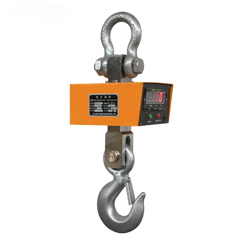 Manufacturers supply direct view electronic lifting scale 500KG-50T Electronic lifting Hook Scale