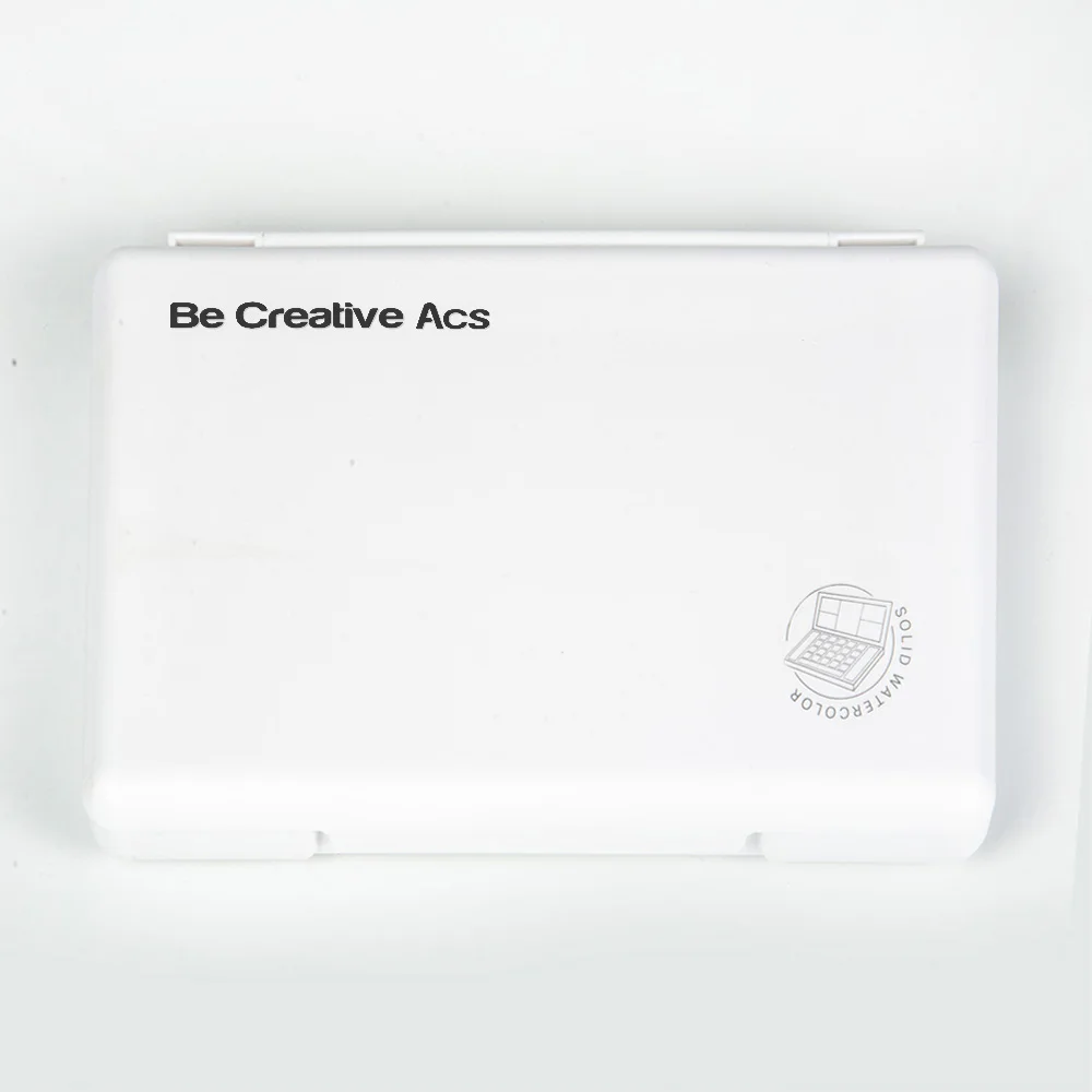 Be Creative ACS watercolor half pan paint set with water brush