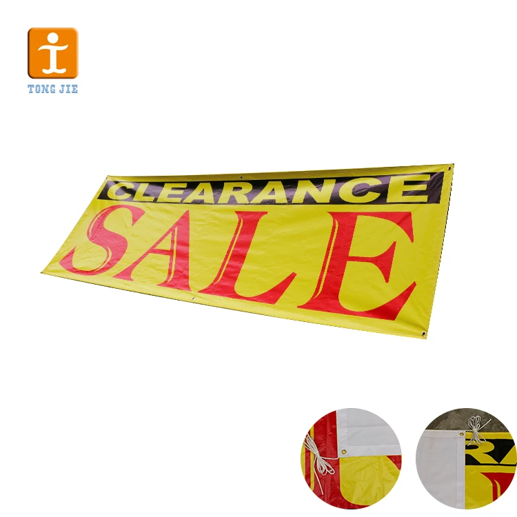 PVC Banner Outdoor Custom Advertising Printing  Waterproof UV Protection Decoration Background Hanging Banner for Trade Shows