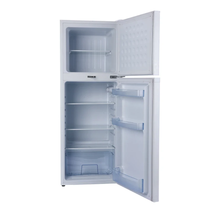 Портативный холодильник 142 литров, Солнечная верхняя морозильная камера 12 В 24 В, мобильный домашний холодильник