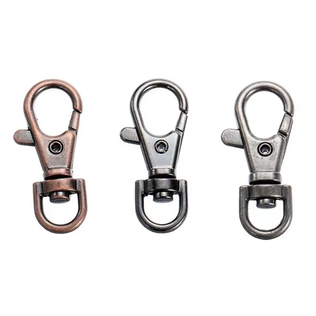 Nickle Plated Lanyard Keychain Lobster Clasp Swivel Trigger Snap Hook