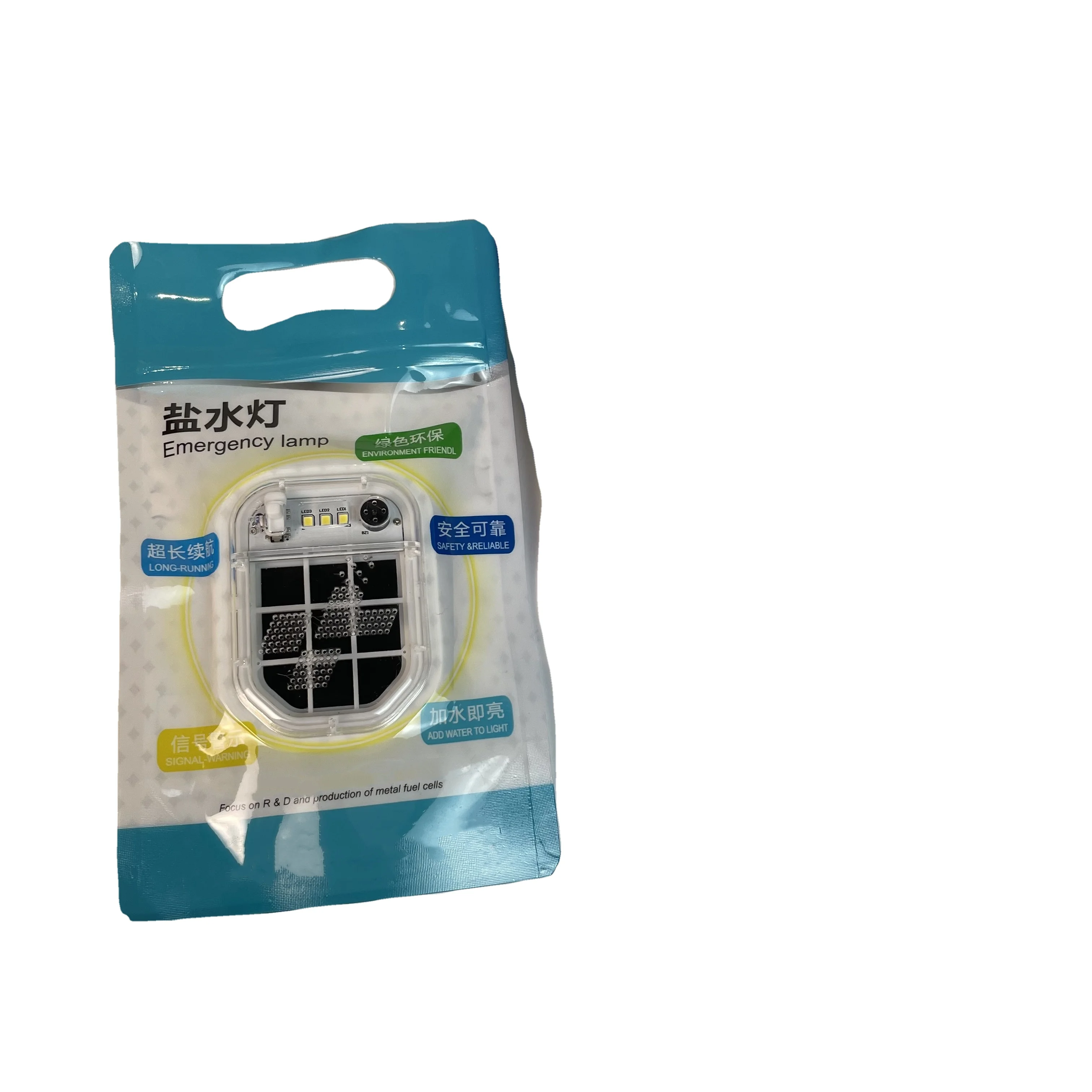 Trumony Aluminum For Battery Emergency Light Power Salt Lamb Electric Camping Light