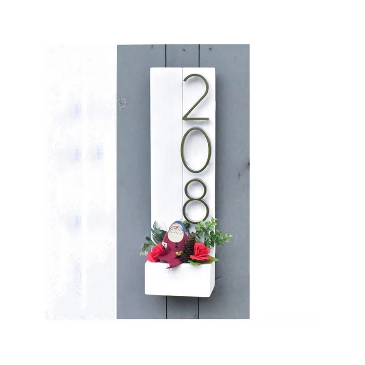 China Manufacturer Newest Fashion Electroplated Hotel Door Room House Digital Number