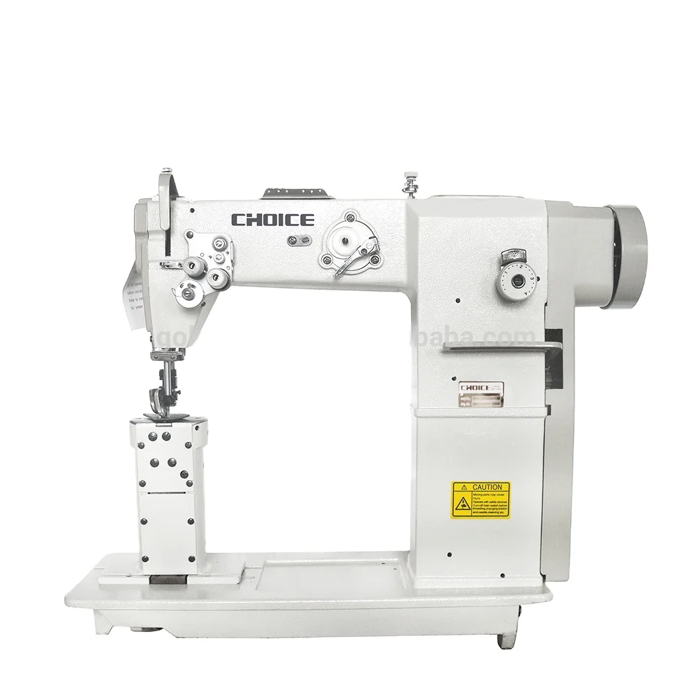 GOLDEN CHOICE GC820D Direct drive double needle post bed lockstitch leather sewing machine