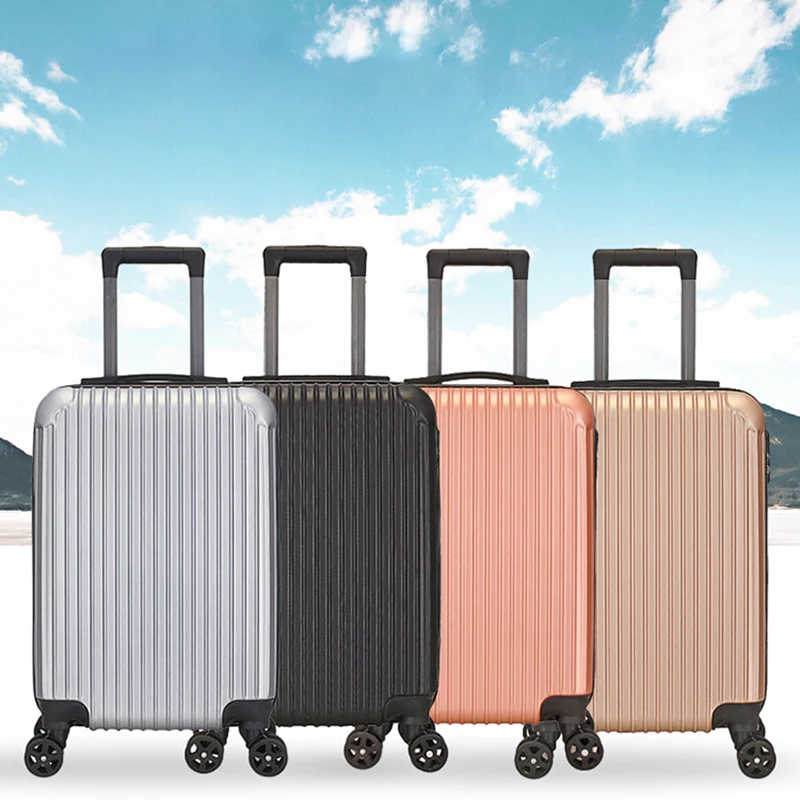 Hardshell 20 inch PC Trolley Bags Boarding Case Travelling Spinner Business Trip Luggage Suitcase