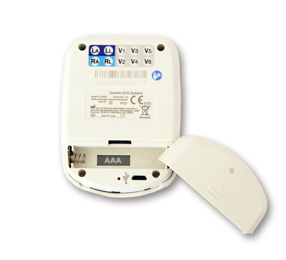 Contec TLC6000 3 канала 2 4 дюймов дисплей контроля частоты ударов сердца в Холтеру рекордер монитор ЭКГ