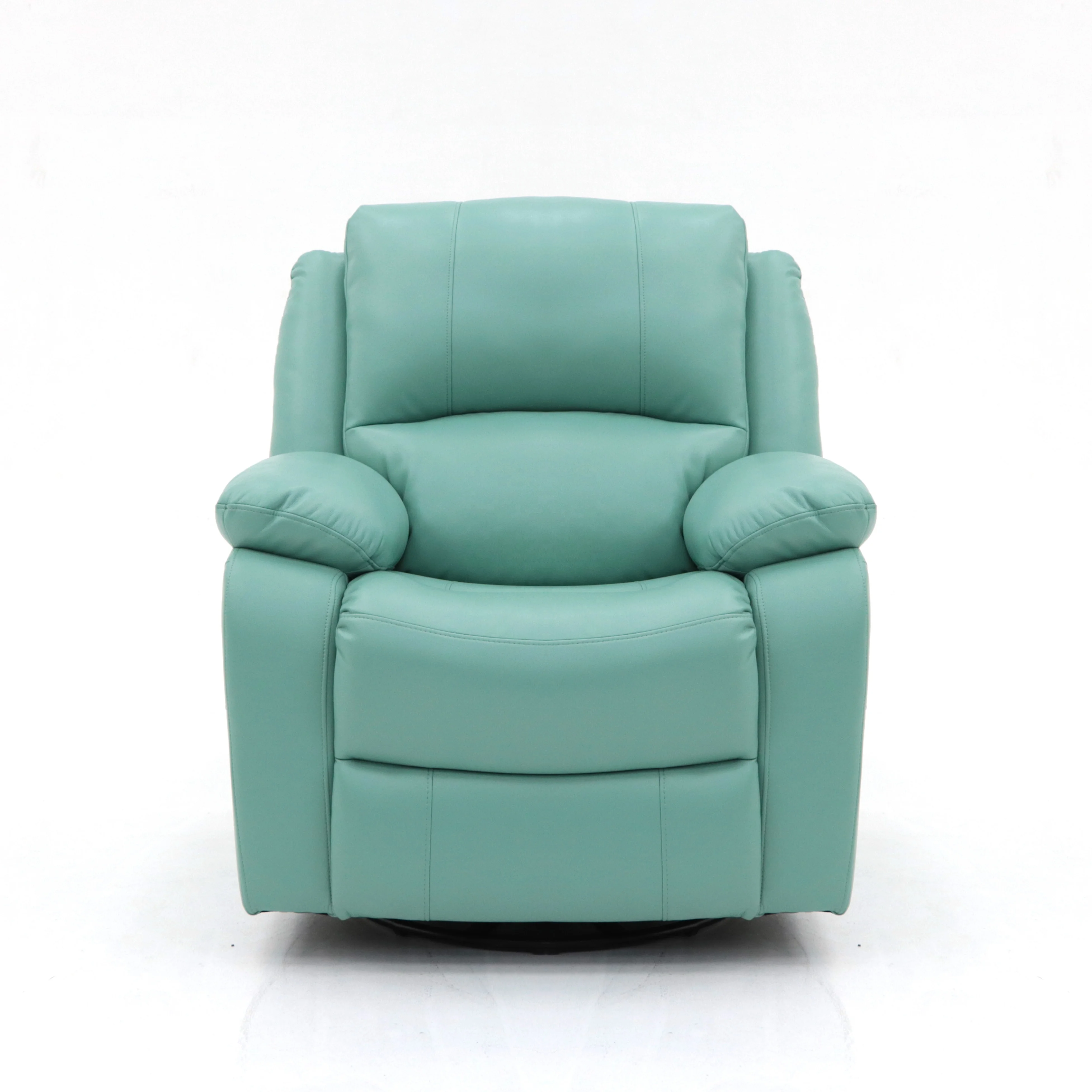 Geeksofa Modern Design Leather Electric Recliner Sofa With Rocker And Swivel Function