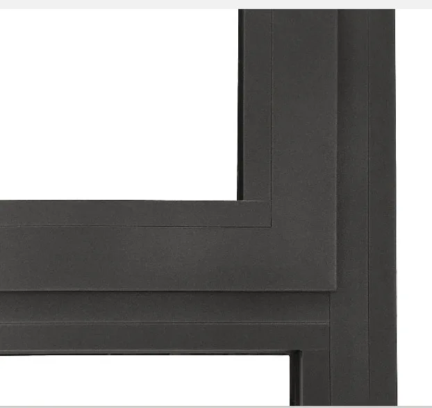 Antique Latest Design Aluminum Casement Window Broken Bridge Aluminum with Mosquito Net