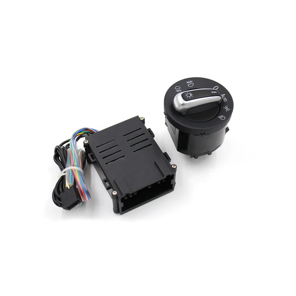 5ND941431B Car Headlight Switch Auto Sensor Control Module For VW Passat New Bora Polo Golf MK4 Jetta Santana 5ND 941 431B