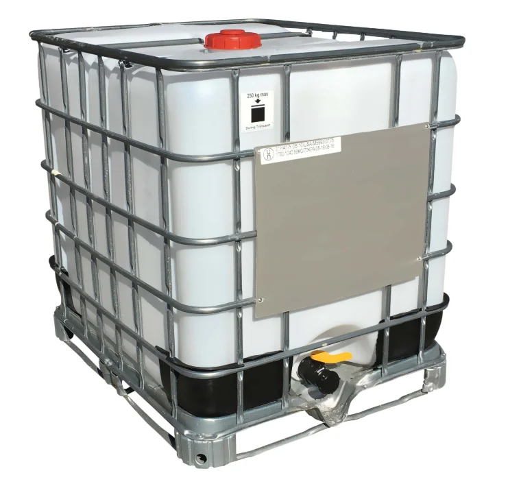 Wholesale Food Grade LLDPE ibc plastic tank 1000l for water with steel cages