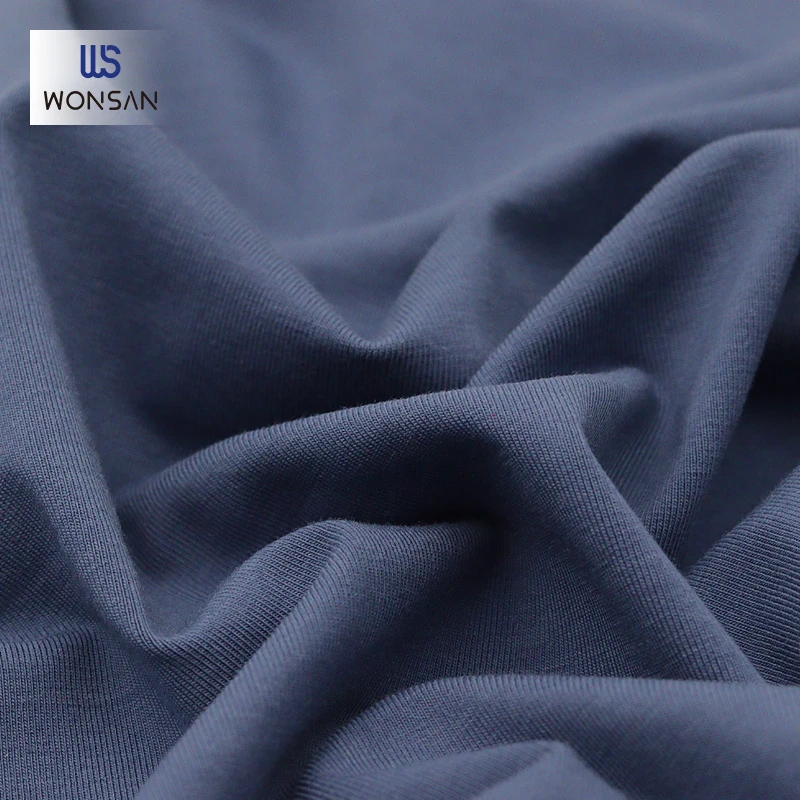 China High Quality Pima Cotton Spandex Quick-Drying Moisture wicking T-shirt Base Layer Jersey Dyeing Knitting Fabric
