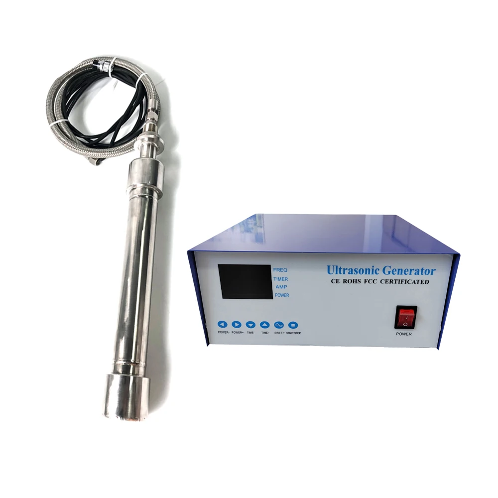 20khz 2000W Titanium Alloy Ultrasonic Sonochemistry Equipment For  Emulsification Homogenization And Mixing