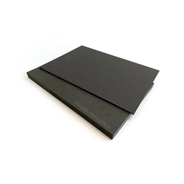 hmr moisture resistant black Carbon Crystal MDF 9mm 15mm 18mm fiberboard