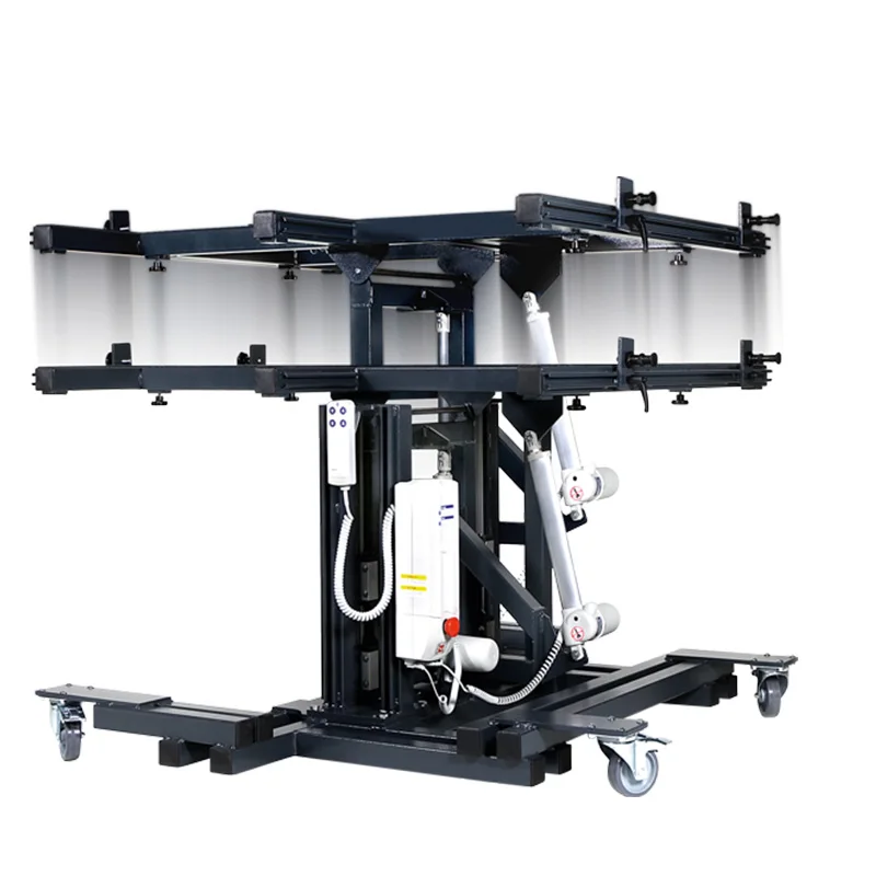 Automatic Rolling  Line Furniture Pallet Aluminium  Electrical Panel Assembly Assemble Table
