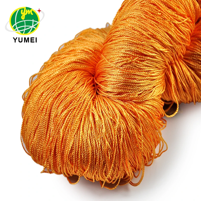 factory price 100% dyed viscose rayon filament yarn multi stripe yarn for luxurious hand tufted carpet
