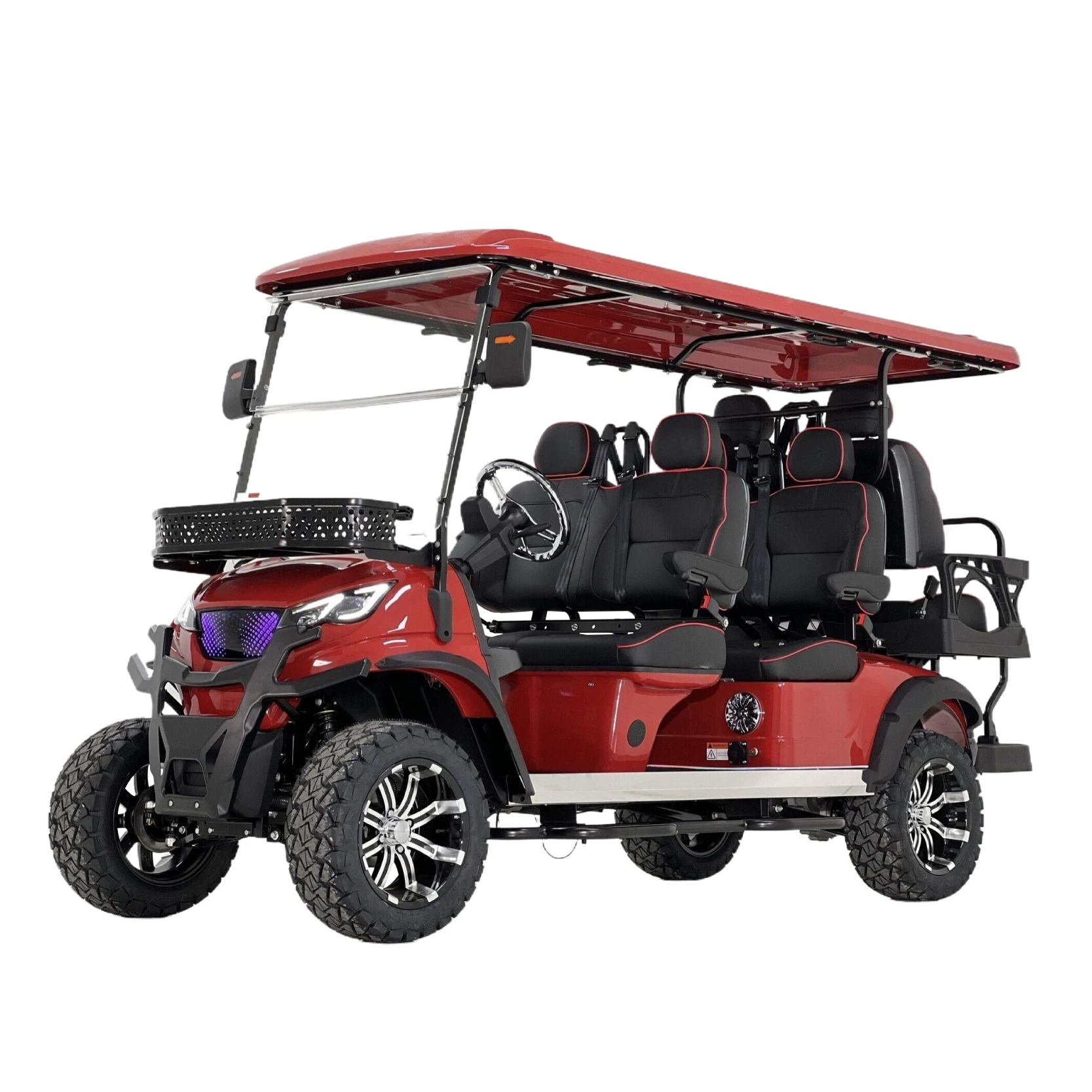 Новые продукты гольф-Кар 6 мест Alfa H4 + 2 электрический гольф-багги