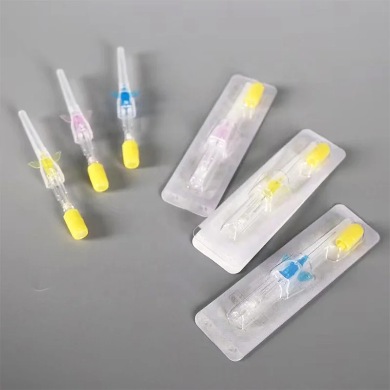 Manufacturer Price 22G 24G 26G Veterinary IV Cannula Catheter Medical I.V. CANNULA NEEDLES FOR PET USE
