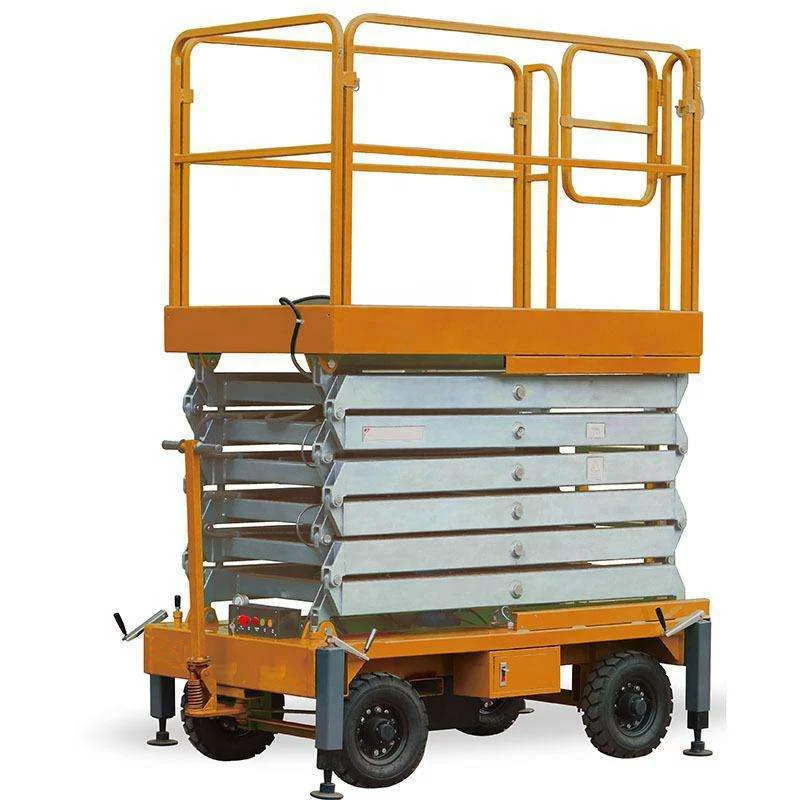 Mobile glass cleaning equipment/electric hydraulic platform lift for sale