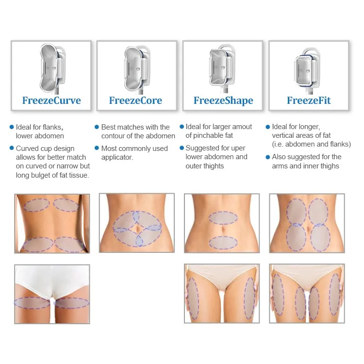 Innovative 360 cryotherapy body coolsculption cryolipolysis slimming machine