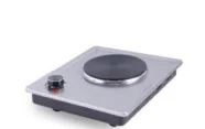 High quality 1000W non-stick fingerprint SS panel stainless steel electric single stove