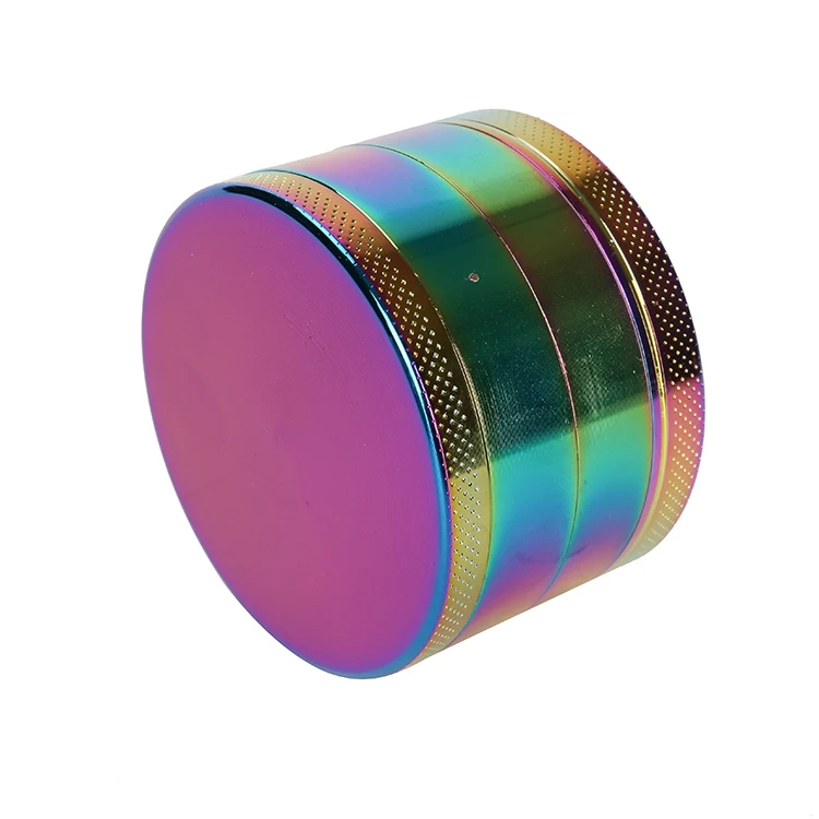 Wholesale Customer Zinc alloy metal material portable cylinder herb wood tobacco leaf herb grinder tobacco