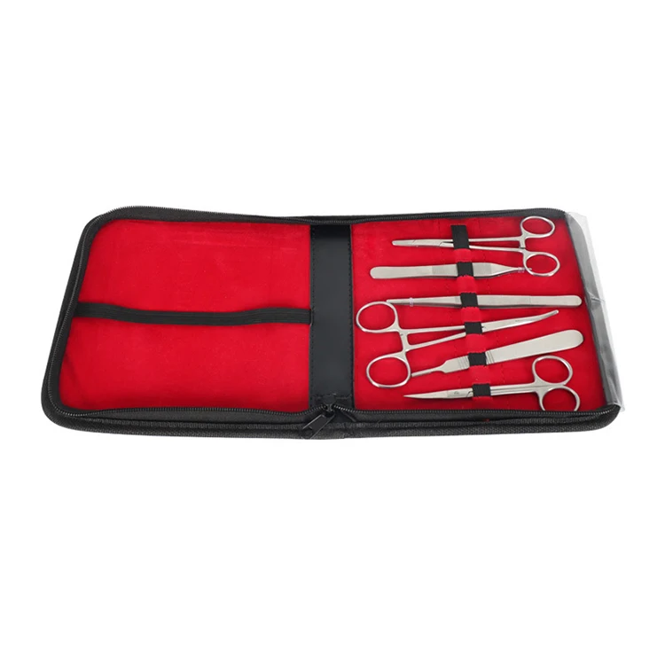 factory customized abdominal skin hair medical suture kit with absorbent thread for suturing practice