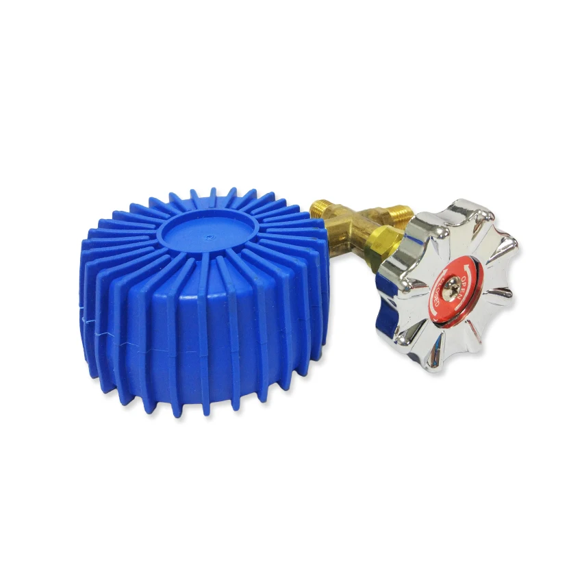 Best Seller Refrigeration Brass Single Manifold HVAC R134a Digital Manifold Pressure Gauge With Valve