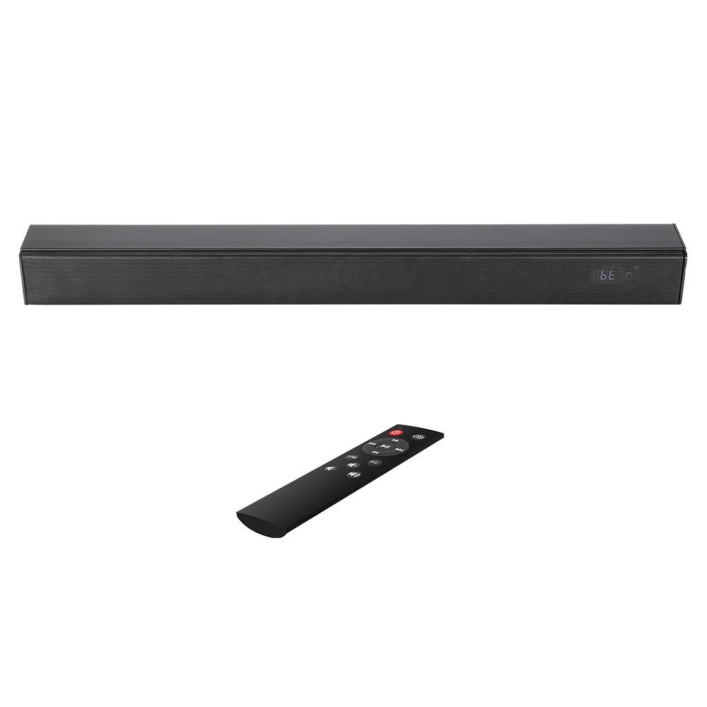 Samtronic new 60CM 50W 2.0CH TV SoundBar speaker wireless sound bar surround system with Remote control TV ARC