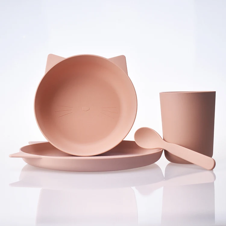 
SK Eco friendly 100% Biodegradable PLA food grade biodegradable disposable kraft kid bowls 