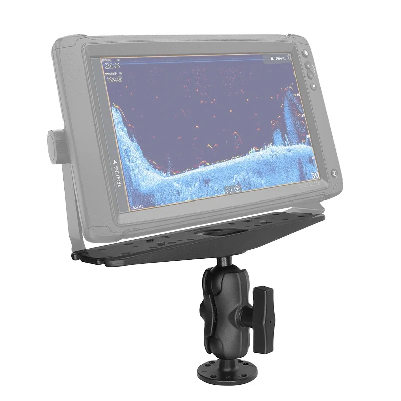 Hot sales 1.5 Inch Ball Head Bracket Mount support radar fish finder for agricultural equipment