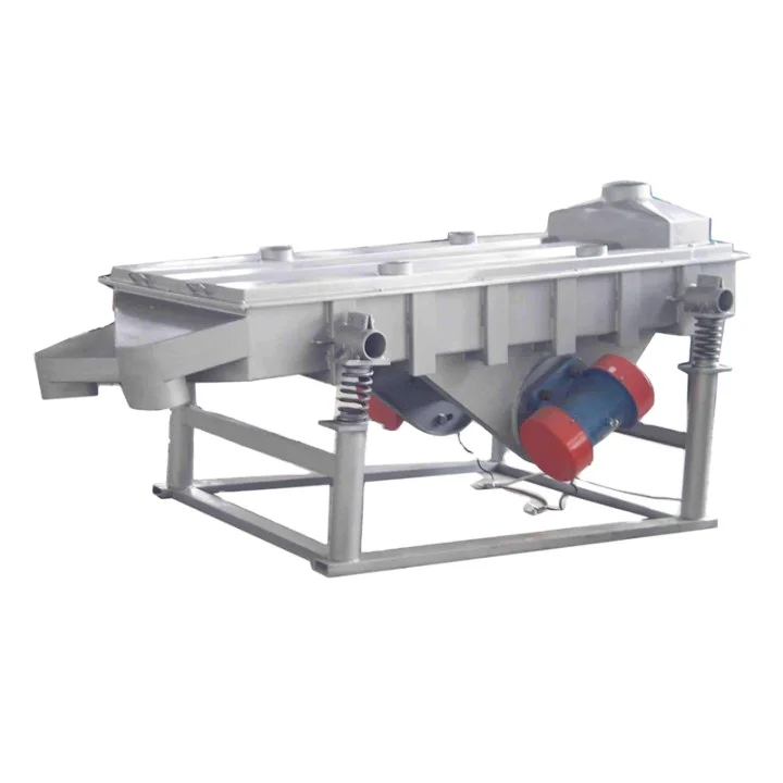 Single Layer Stainless Steel 304 Linear Vibrating Screen Sieve Separator For Macadamia Kernel Nuts
