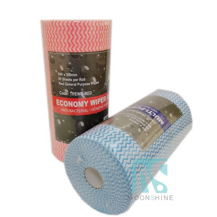 Factory Cheap price 500sheets super water absorption non woven   reusable paper towel bamboo Hand Towel