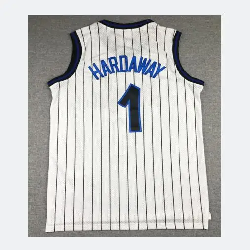 Fashion T shirt Reto basketball embroidery Basketball jersey HARDAWAY 1 Stitched jersey For Man Stock