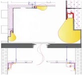 Новый дизайн встраиваемый гипсокартон светодиодный канал алюминиевый профиль внутренний настенный