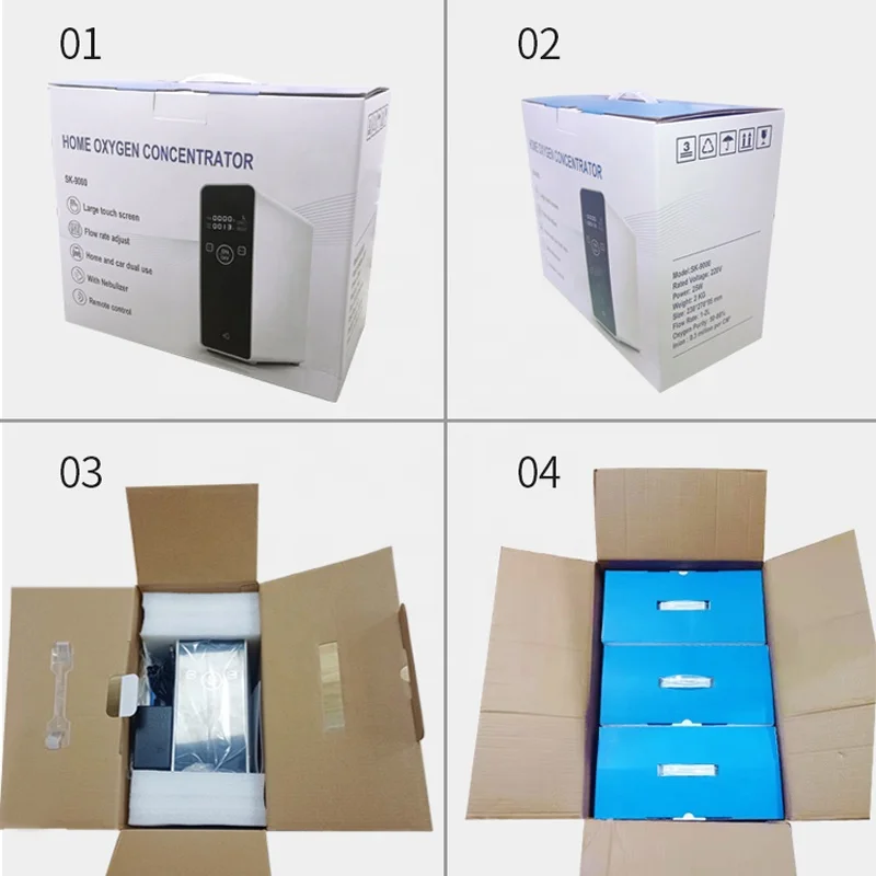 Portable Oxygen Concentrator Used At Home In Car Travel And Out Door