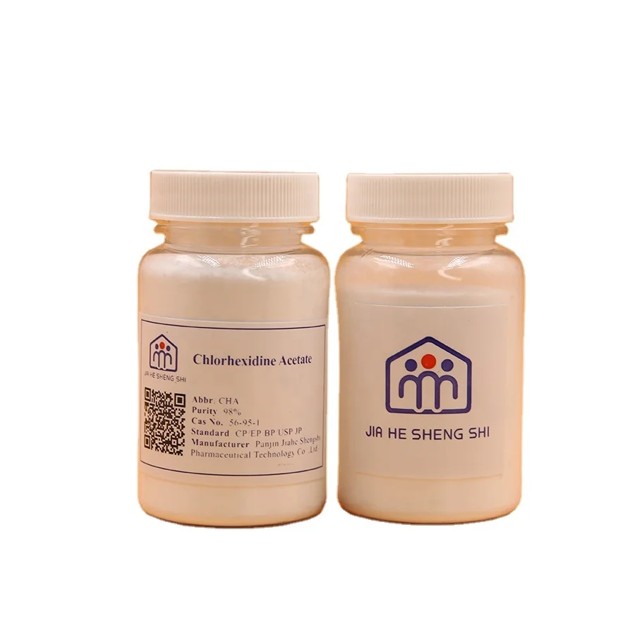 Массового количества ежедневных химических веществ хлоргексидина ацетат порошок