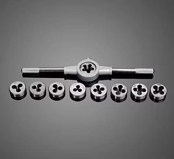 115 шт Threading handy tap die set in blow mold чехол с дрелями и винтовыми экстракторами