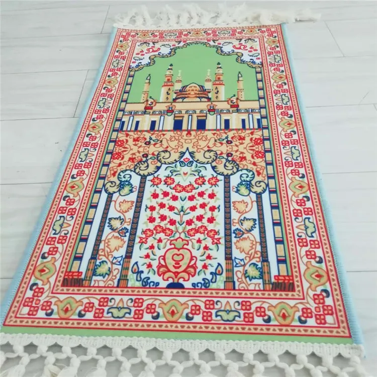 2020 new colorful design wholesale mini cheap kids muslim prayer mat