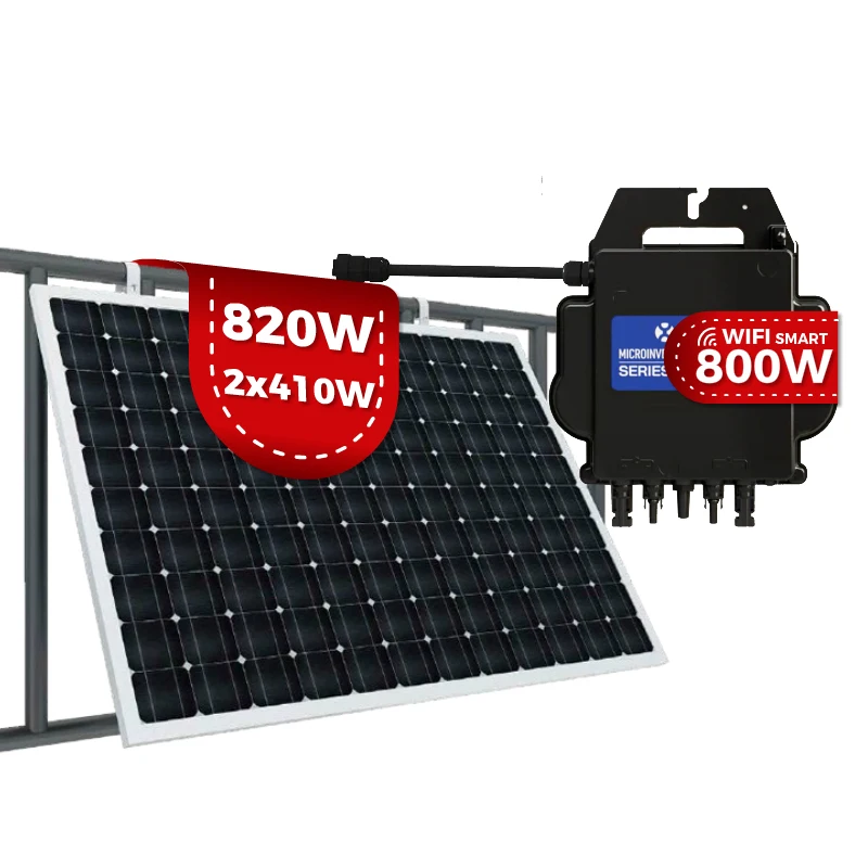 eZsolar 800w balkonkraftwerk montage 800w solar Balcony component system kit growatt balkonkraftwerk