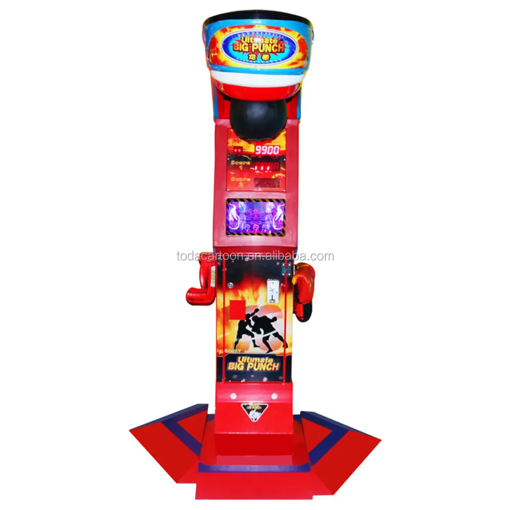 2019 Hot Sale ultimate big arcade punch machine punch boxing game machine for sale kids coin operated game machine