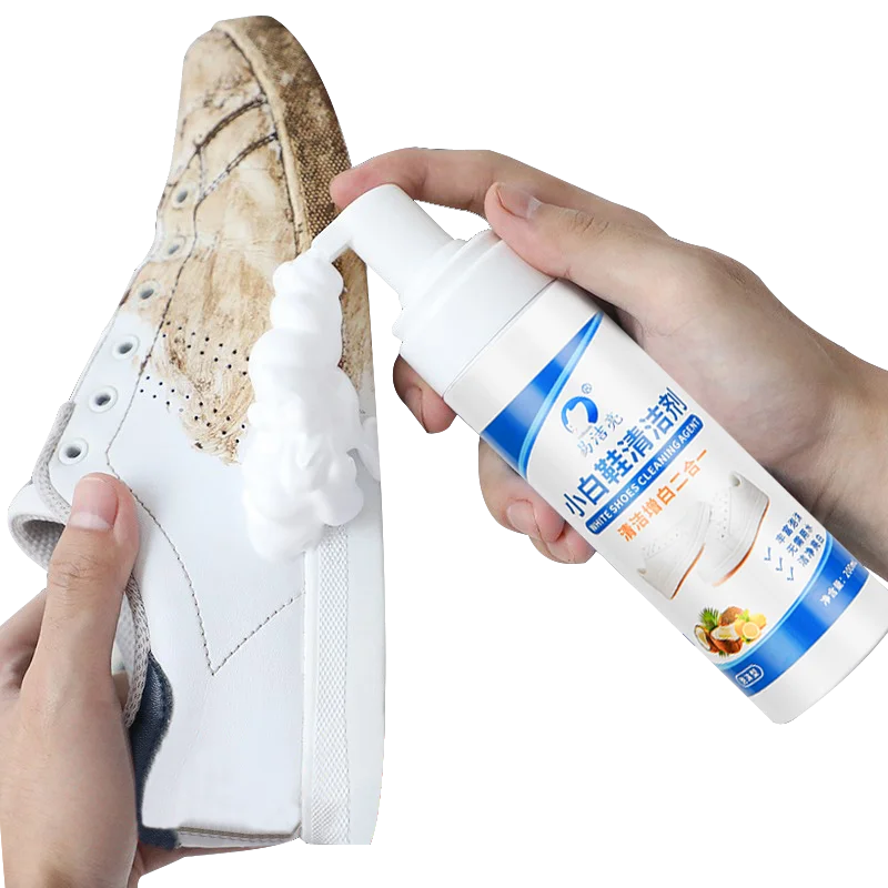 Travel Portable clean foam OEM sneaker Shoe Cleaner private label for sneaker clean 200ml wholesale foam cleaner for shoes