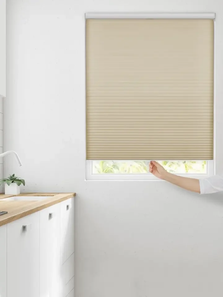 Factory custom Fabric Motorized Curtains Cellular Blinds manual blinds Top Down Electric Honeycomb Blinds