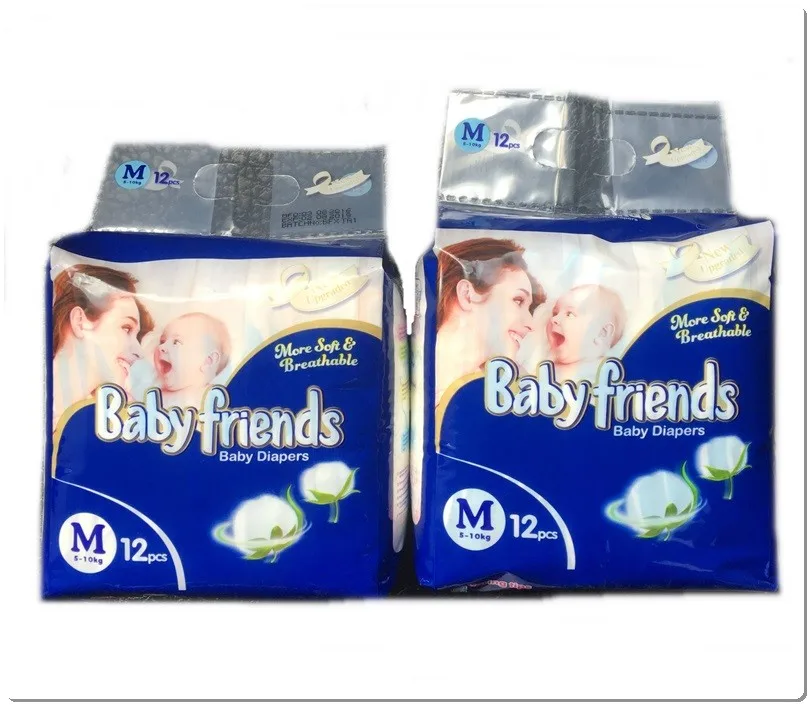 Disposable BABY FRIENDS baby nappy baby diaper manufacturers in china