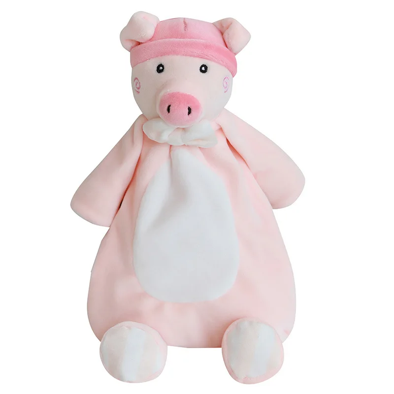 Baby Comforter Blanket Soft Plush Newborn Sleeping Dolls Kids Fashion Sleep Toy Soother Appease Towel Bibs