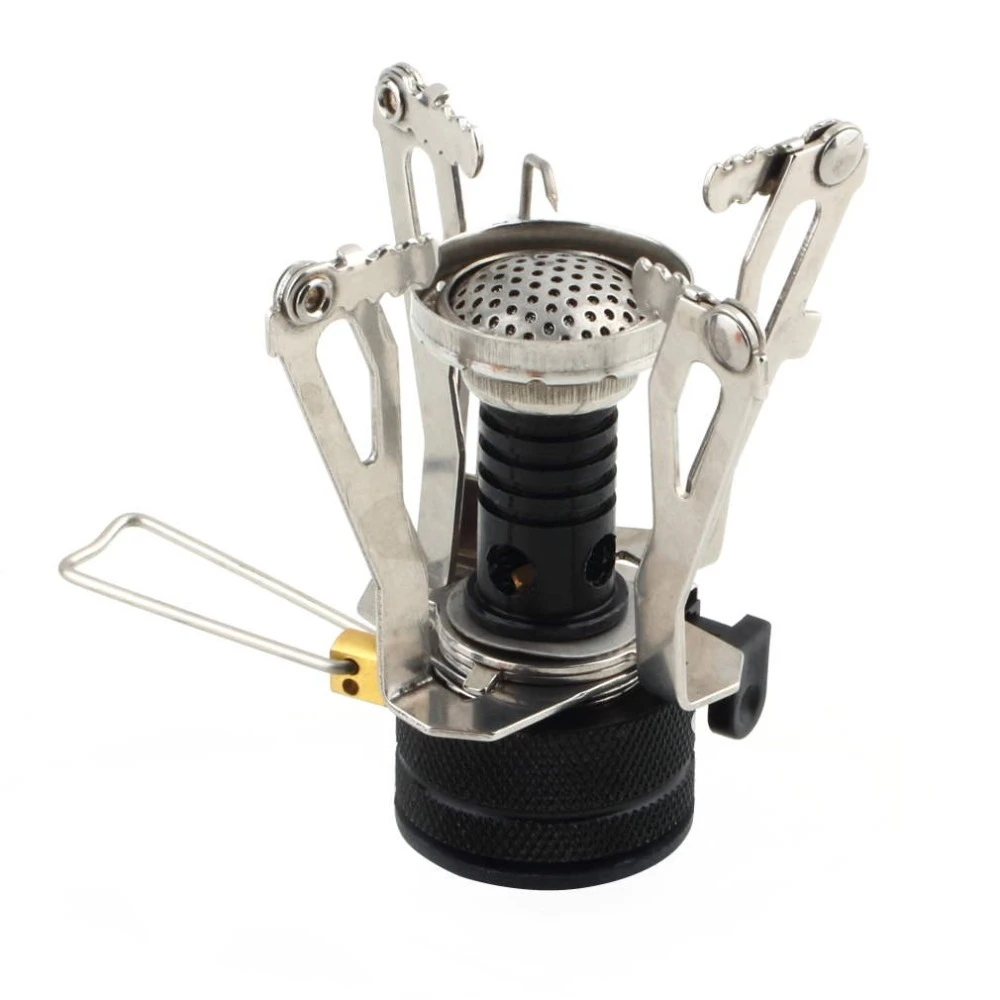 Haiyan Miniature Furnace Outdoor Stoves Camping Portable Petty Outdoor Gas Stove Furnace Rapid Fire Picnic Equipment