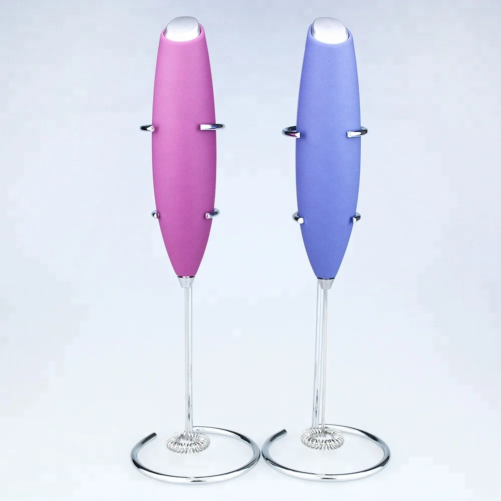 Top Seller Electric Automatic Milk Foam Milk Frother Stand Drink Mixer Handheld
