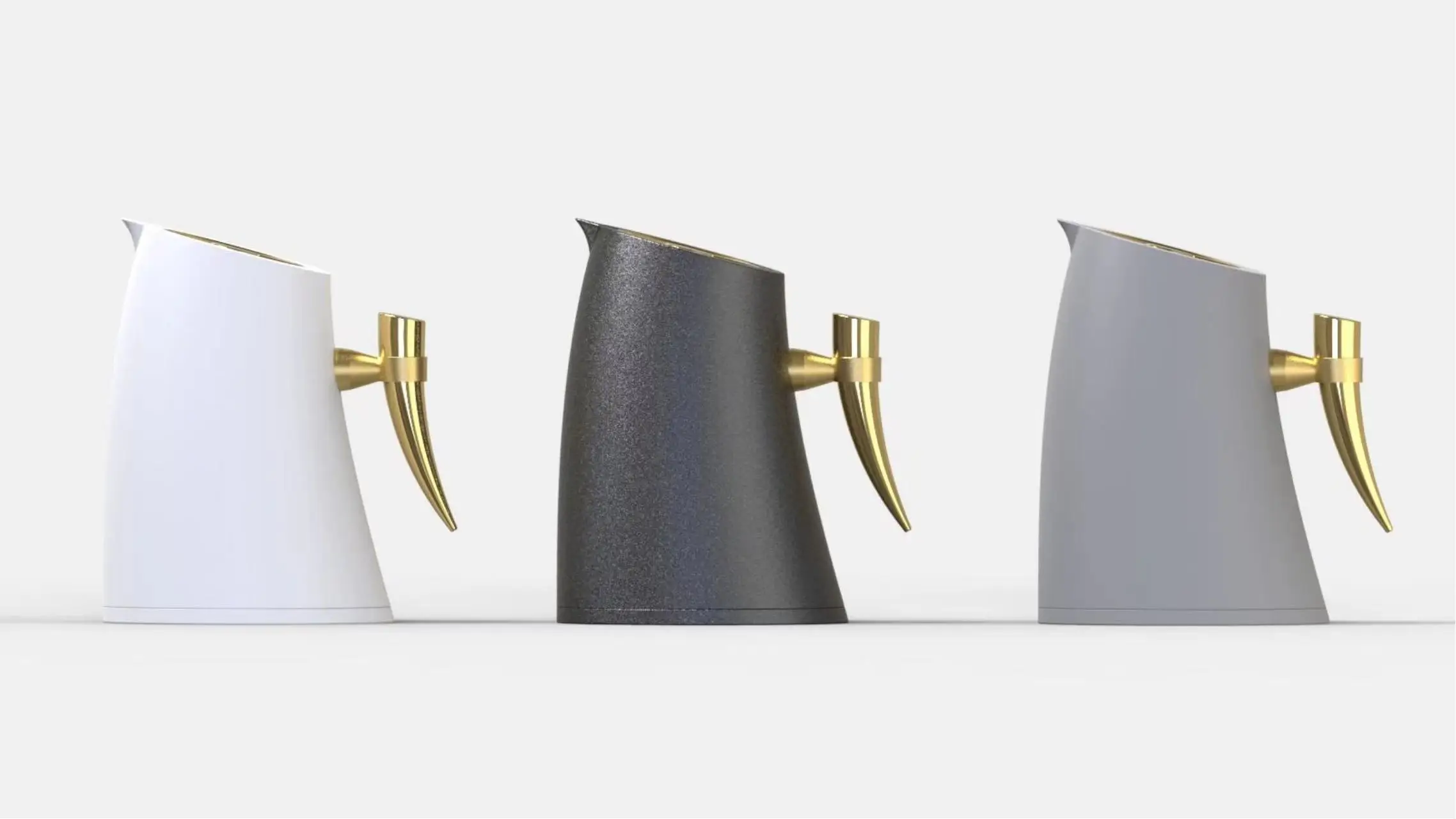 2023 New Luxury Coffee & Tea Thermal Flask Arabic Pink Glass Liner Vacuum Flask